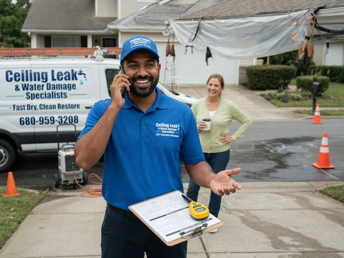 Ceiling Leak Cleanup Tonopah, AZ FAQs